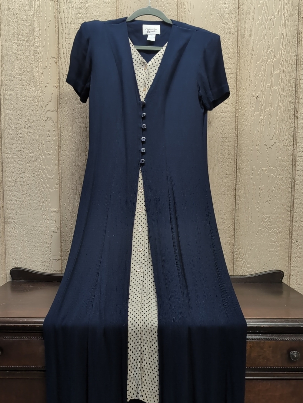 Vintage Christopher&Banks Button Down Dress - Size 6